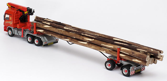 Picture Mercedes-Benz / Palfinger / Doll Actros long timber transport – „Rupp“
