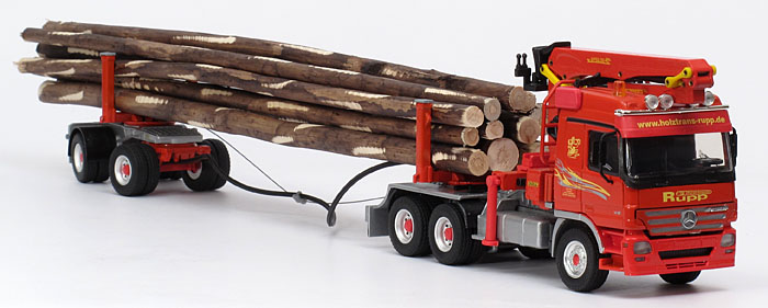 Picture Mercedes-Benz / Palfinger / Doll Actros long timber transport – „Rupp“
