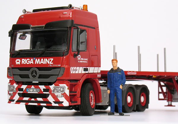 Picture Mercedes-Benz / Nooteboom Actros 2655 w/ ballast trailer – “Riga Mainz”