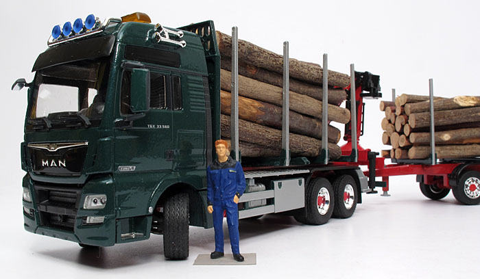 Picture MAN / Palfinger / Doll TGS 33.560 short timber transport