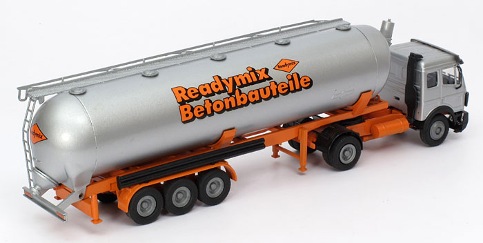 Picture Mercedes-Benz / Spitzer SK 1838  w/ tipping silo semitrailer – „Readymix“