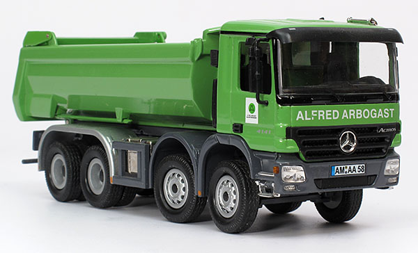 Foto Mercedes-Benz Actros 4141 mit Rundmulde – „Alfred Arbogast“