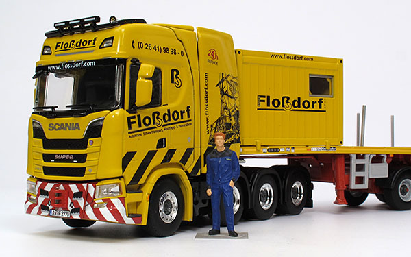 Foto Scania / Goldhofer 770S / Ballasttrailer – “Floßdorf”