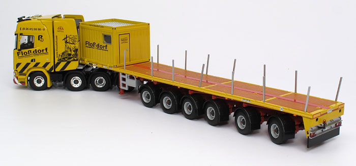 Foto Scania / Goldhofer 770S / Ballasttrailer – “Floßdorf”